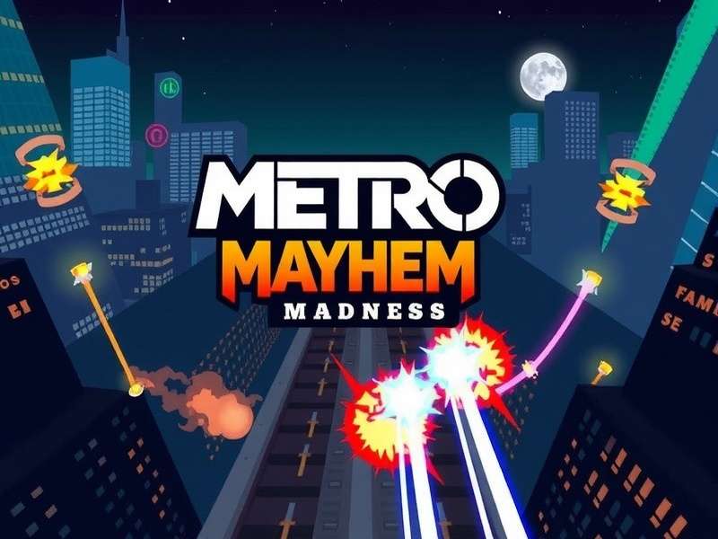 Metro Mayhem Madness Game Banner